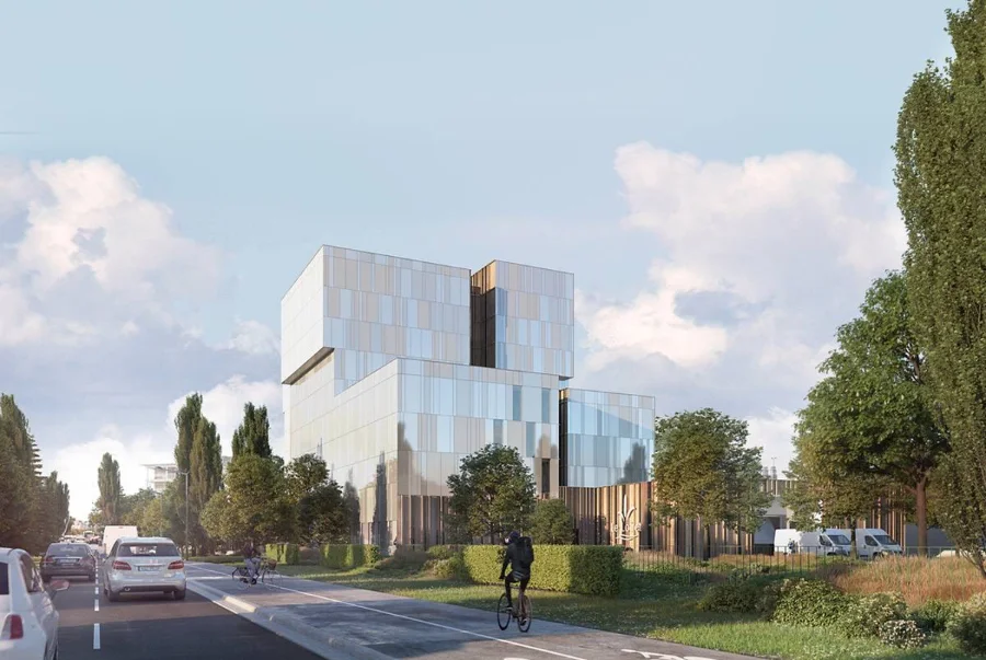 Construction du nouveau bâtiment des Archives Départementales du Loiret