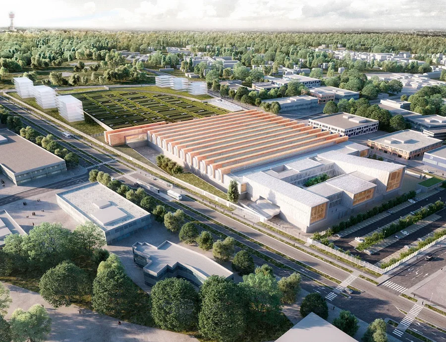 Centre d'exploitation de Champigny — Site de Maintenance et de Remisage (SMR) de la ligne 15 Sud